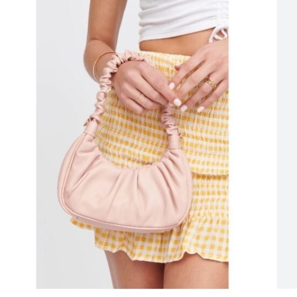 Pink Scrunch Bag Purse